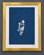 Swimmers Series I – original cyanotype art by Bas Sore, image 7