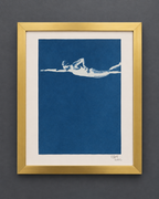 Swimmers Series I – original cyanotype art by Bas Sore, image 3