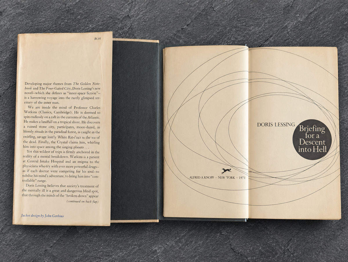 Found Object No.0034.26, New York City, Briefing for a Descent into Hell by Doris Lessing