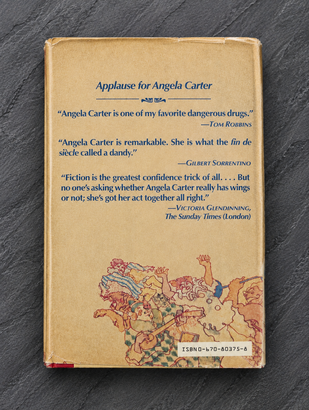 Found Object No.0035.26 New York City, Night at the Circus by Angela Carter