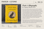 Found Object No. 0041.26 California, Flush by Virginia Woolf