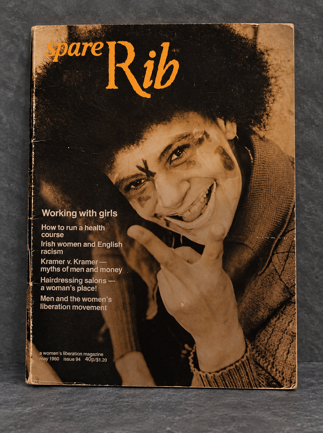 Found Object: No. 0027.26, The Lesbian Herstory Archives, New York City, Spre Rib Magazine, No. 94 (May 1980)