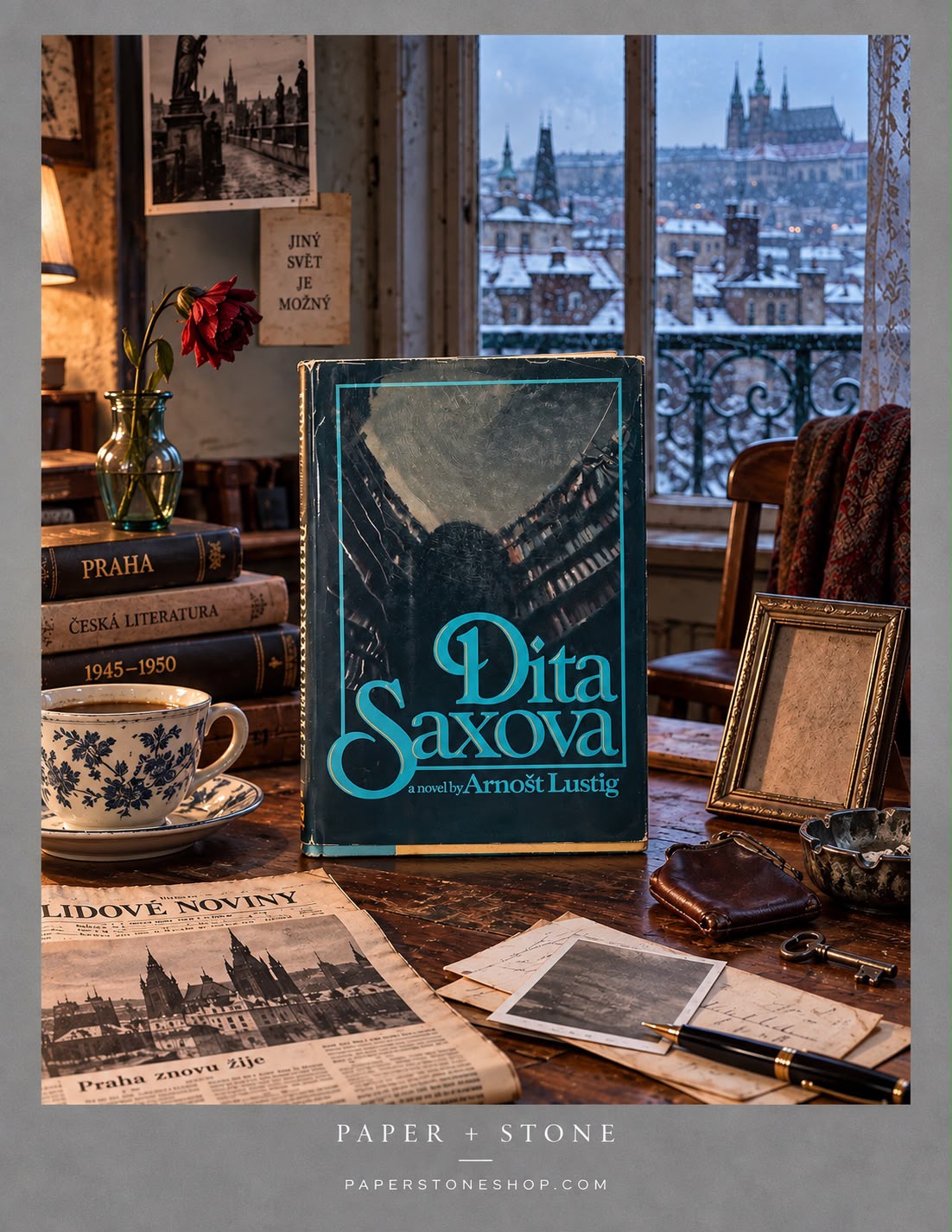 Dita Saxová — Arnošt Lustig | curated pre-owned book gift | Paper + Stone