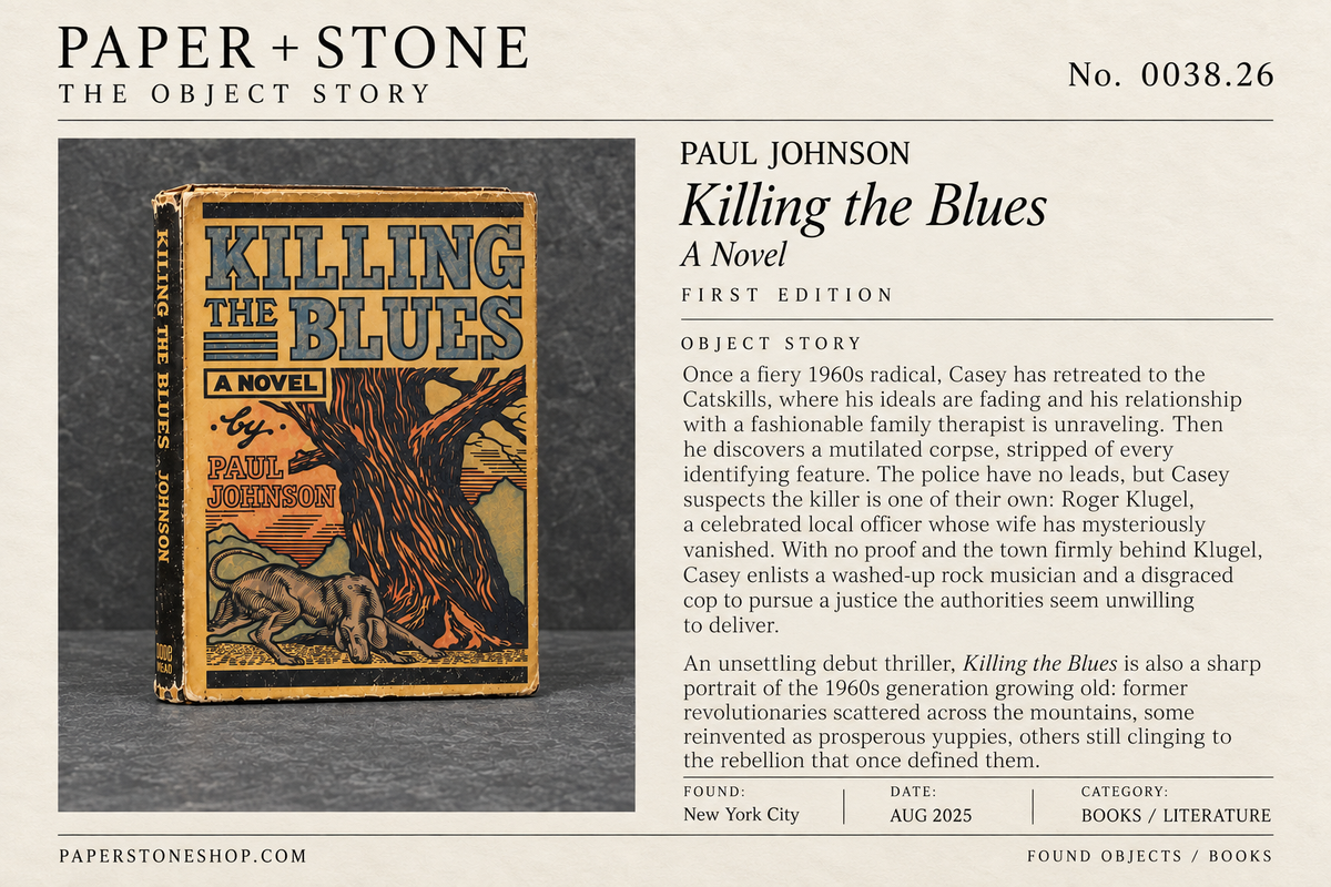 Found Object No.0038.26, New York City, Killing the Blues by Paul Johnson