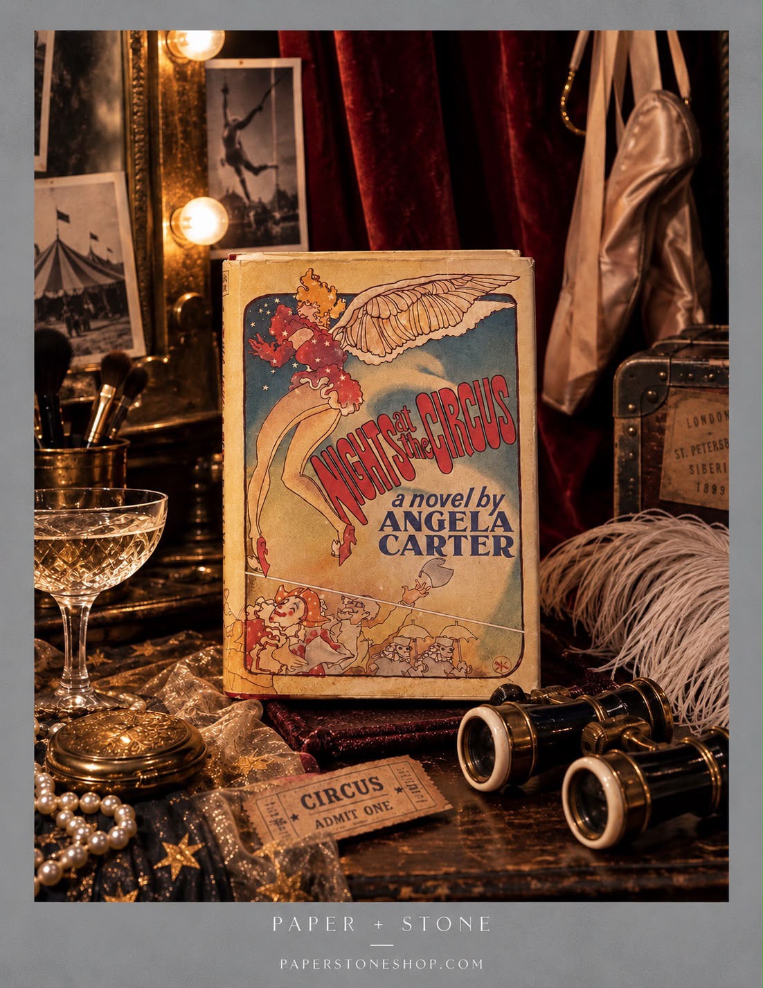Found Object No.0035.26 New York City, Night at the Circus by Angela Carter