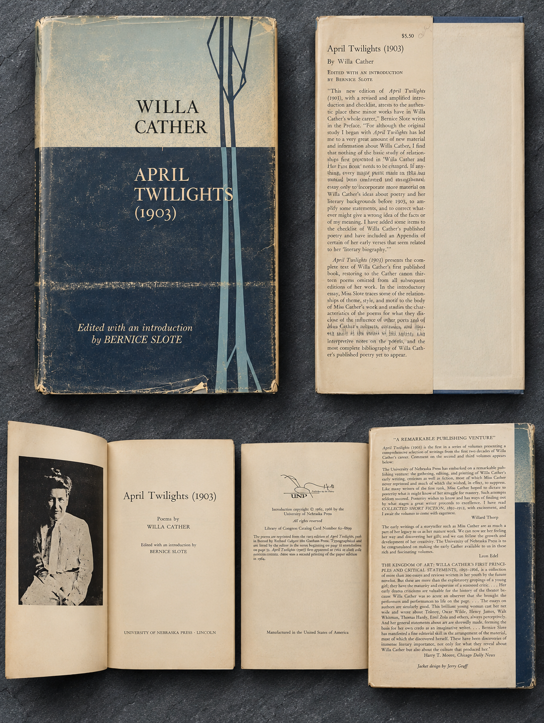 Found Object No. 0013.26 West Village, NY, Willa Cather's April Twilights