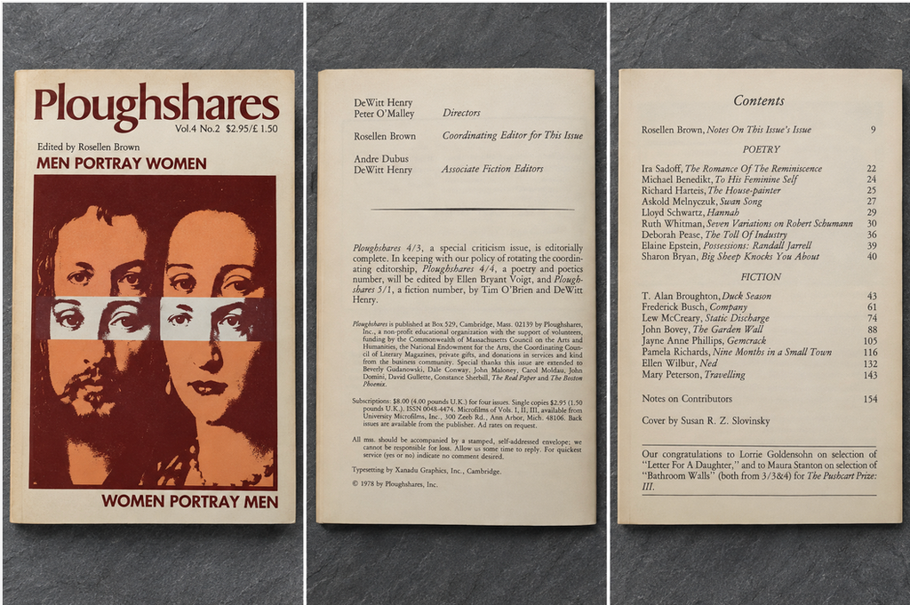 Found Object No. 0052.26 New York City, Ploughshares Vol. 4 No. 2 (1978)