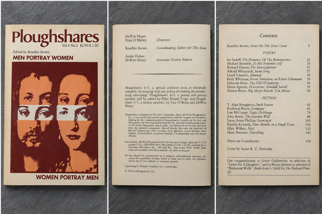 Found Object No. 0052.26 New York City, Ploughshares Vol. 4 No. 2 (1978)