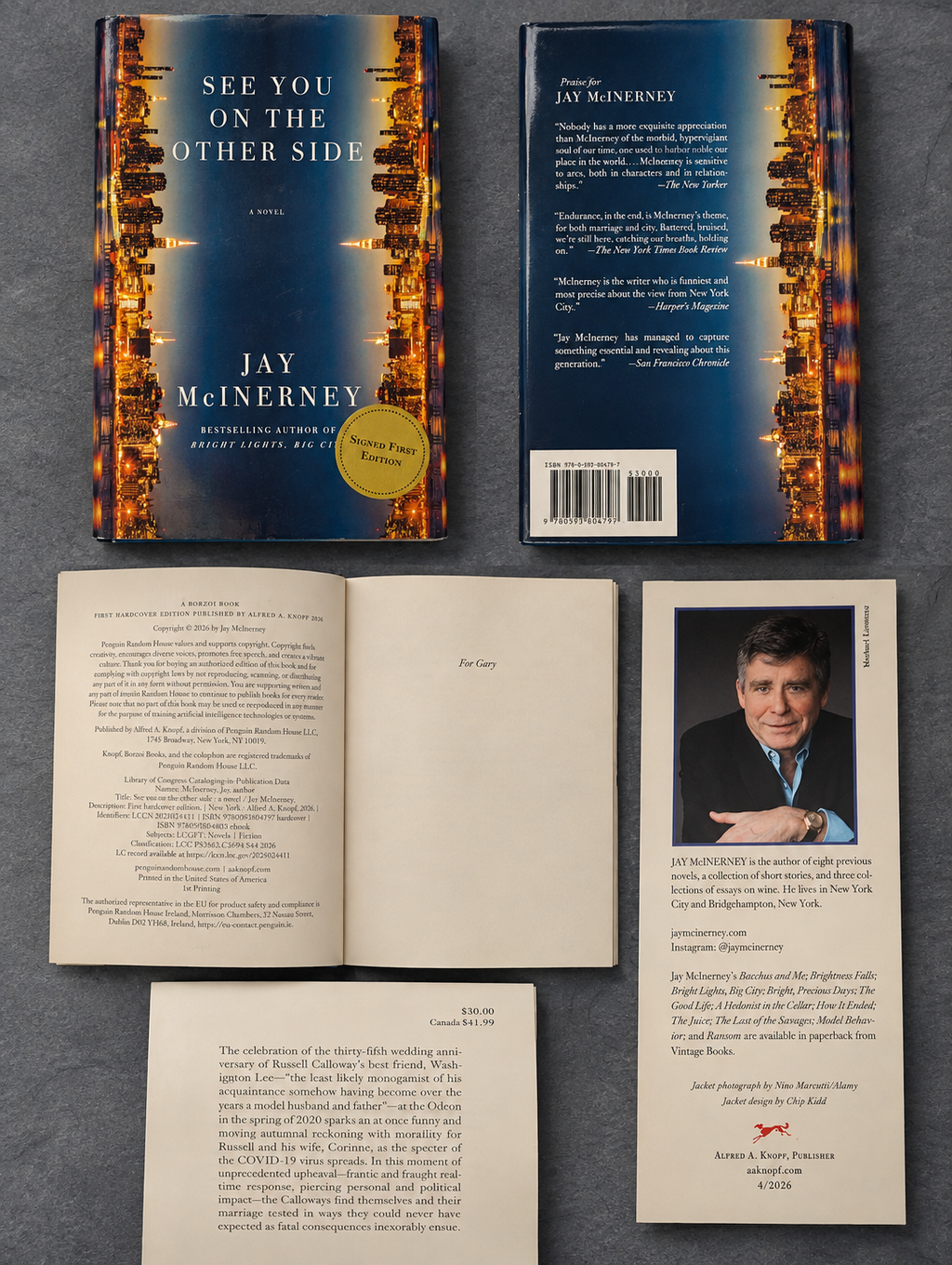 Found Object No.0044.26, New York City, See You on the Other Side, by Jay McInerney