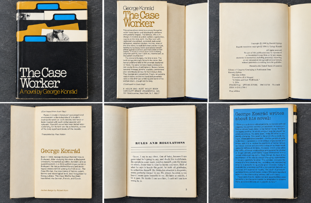 Found Object No. 0030.26, New York City, The Case Worker by George Konrád