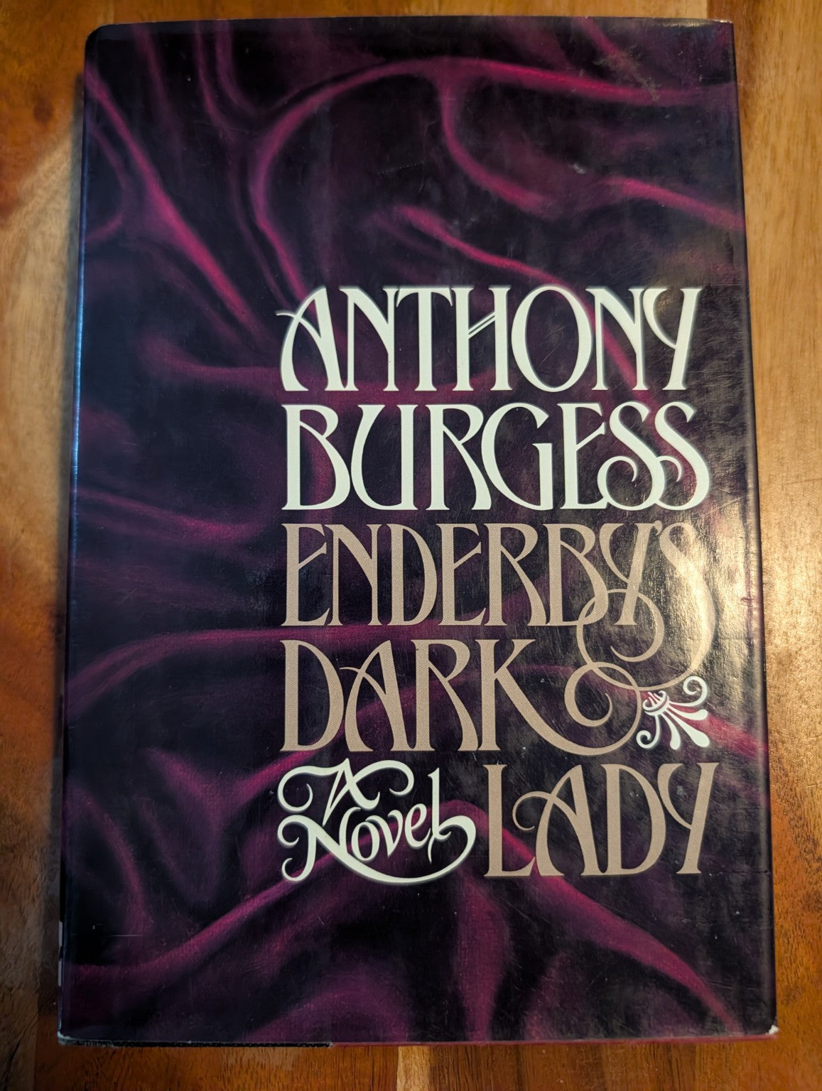 Enderby's Dark Lady by Anthony Burgess – actual book cover