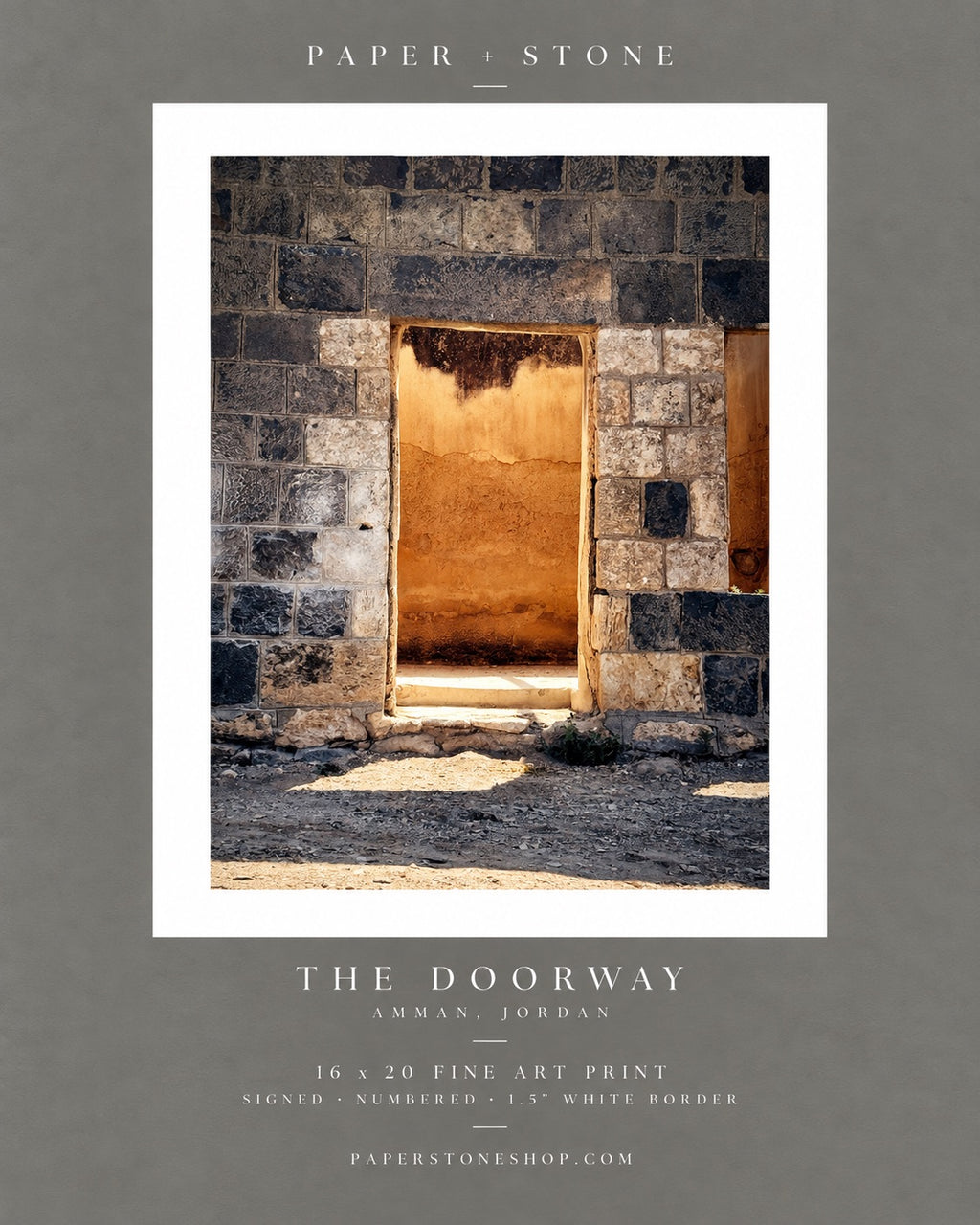 THE DOORWAY Amman, Jordan, 2026 Photography by Lukas Greyson