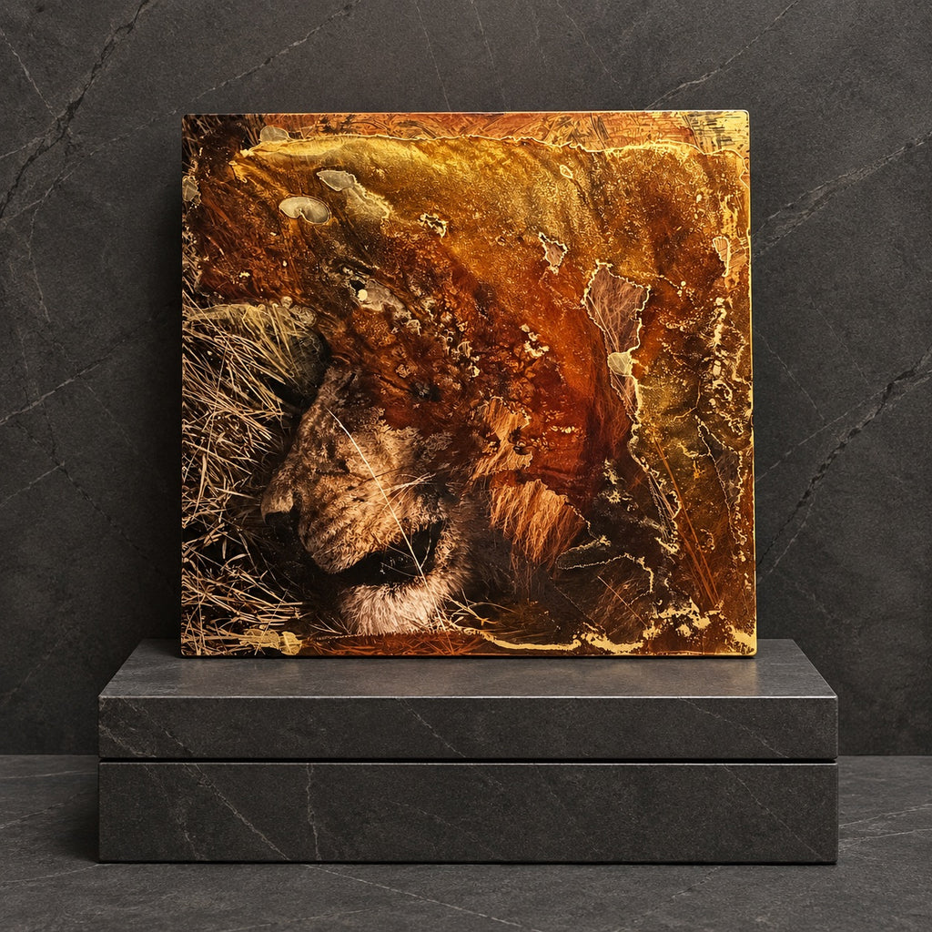 WILD REST Photography and Painting on Metal by Lukas Greyson