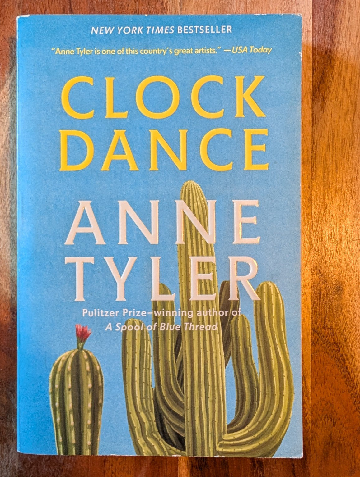 Clock Dance by Anne Tyler — actual copy