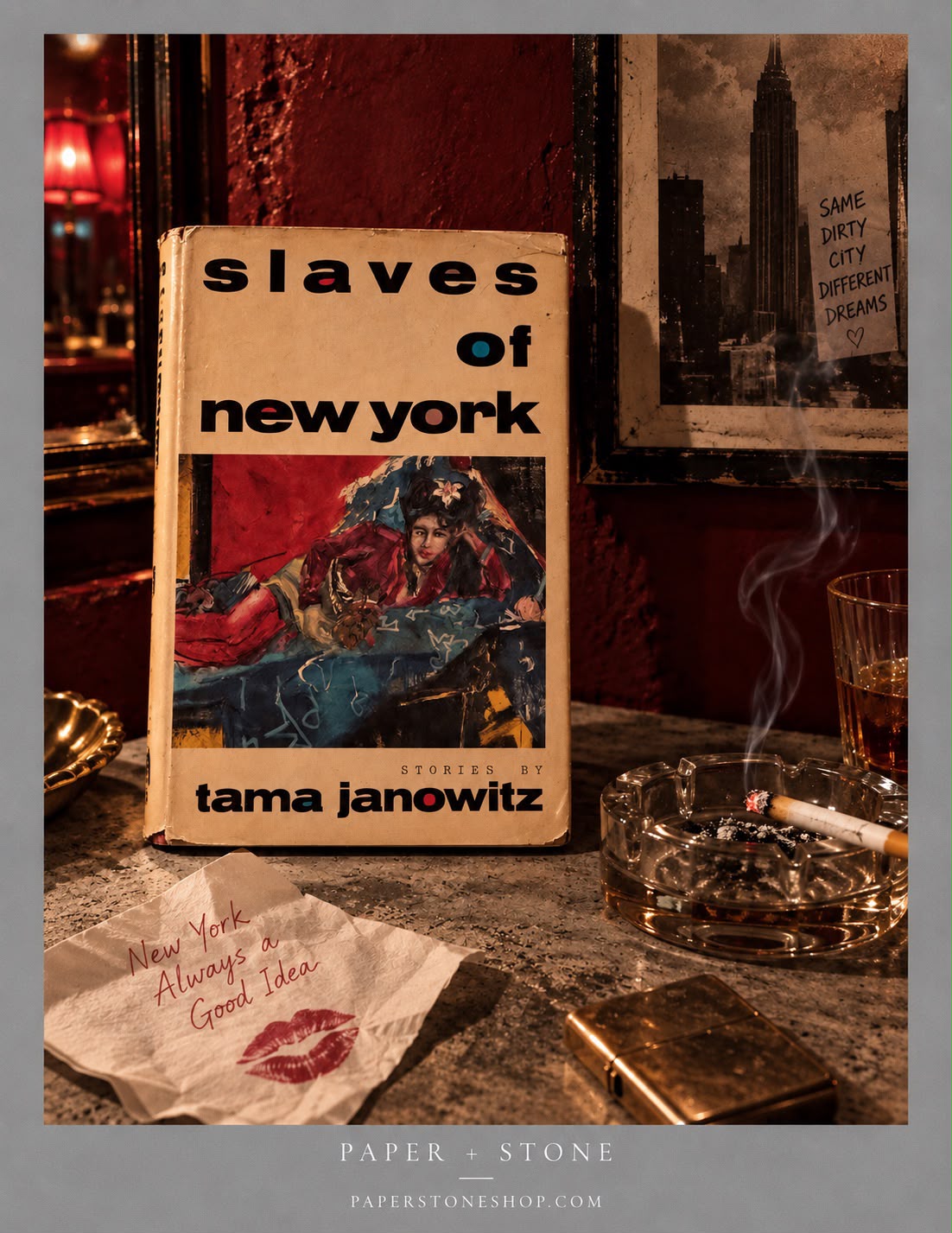 Slaves of New York — Tama Janowitz | Found Object No. 0058.26 | Paper + Stone literary gift