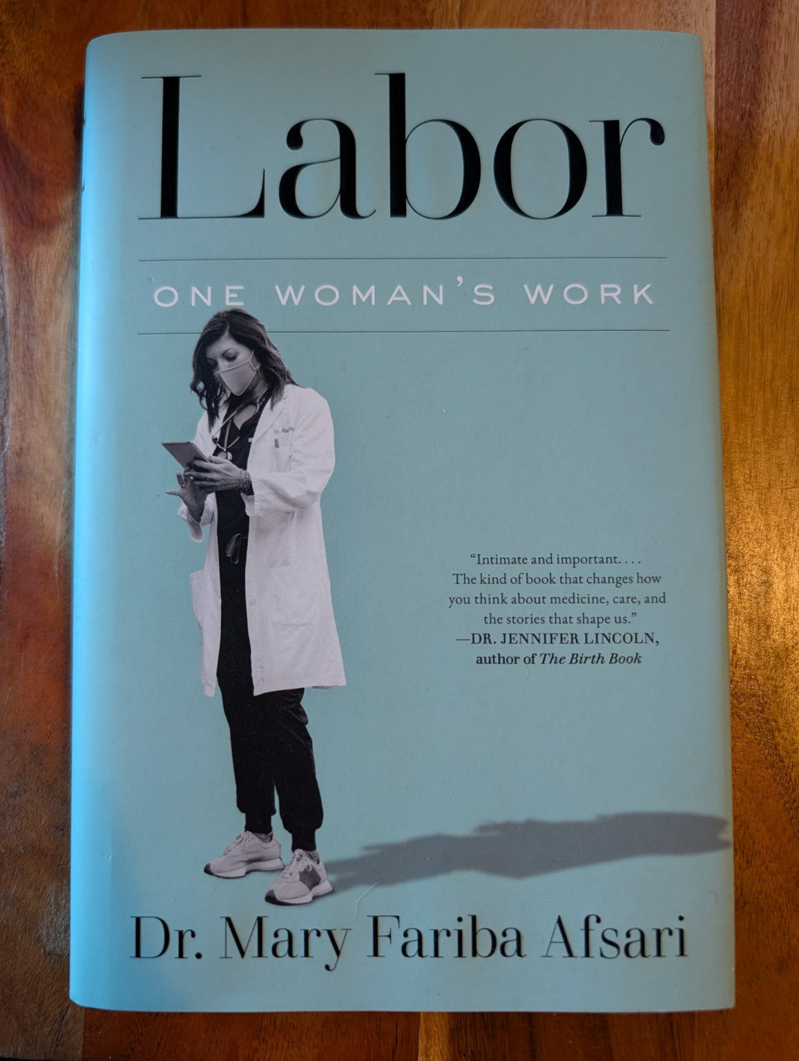 Labor by Dr. Mary Fariba Afsari — actual copy