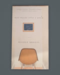 Man Walks Into a Room — Nicole Krauss book cover on slate-gray background