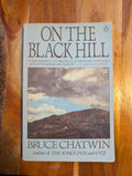 On the Black Hill by Bruce Chatwin — photograph of actual copy