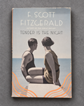 Tender Is the Night book cover on gray slate background