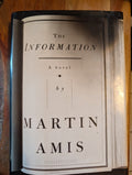 The Information by Martin Amis — interior title page of actual copy