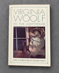 To the Lighthouse book cover on gray slate background