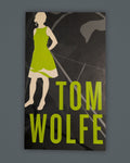 I Am Charlotte Simmons — Tom Wolfe book cover on slate-gray background
