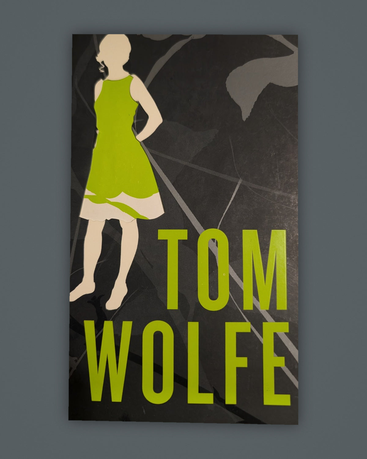 I Am Charlotte Simmons — Tom Wolfe book cover on slate-gray background