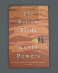 The Yellow Birds — Kevin Powers book cover on slate-gray background
