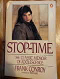 Stop-Time by Frank Conroy – actual book cover